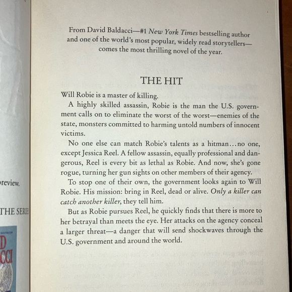 The Hit by David Baldacci Paperback - Picture 6 of 11